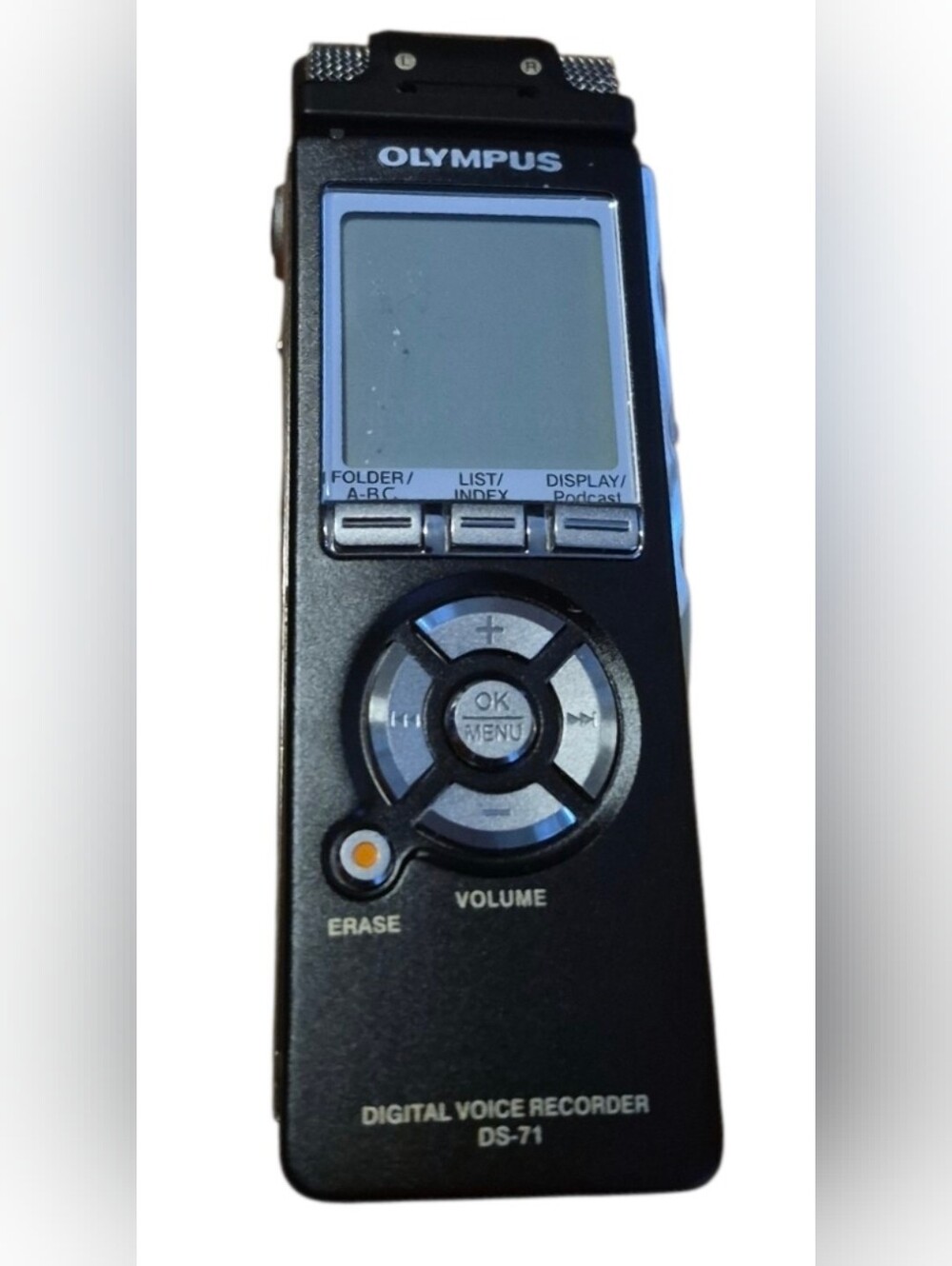 Olypmus Digital Voice Recorder DS 75 aaa  Battery Memory Record Handy